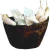 Burnt Beech Bowl with fruit