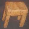 Beech wood stool14x30ins �90