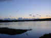 Sunset on floods to SW West Dean 4 Nov 00