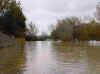 floods from car park Alfriston